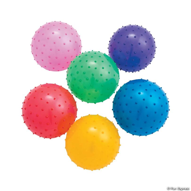 Ball: Bounce, Knobby, 7"