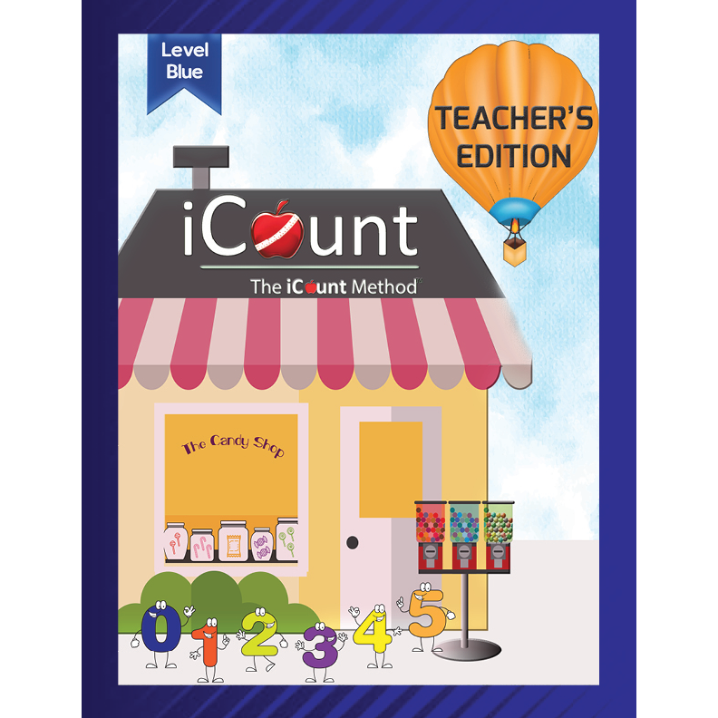 Level Blue Teacher’s Edition Math Book, Premium Line