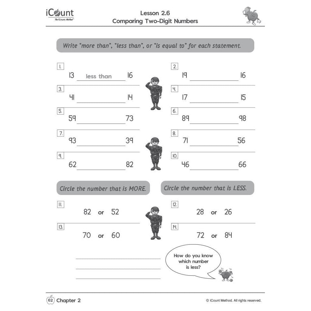 Level Green Math Workbook, Classic Line