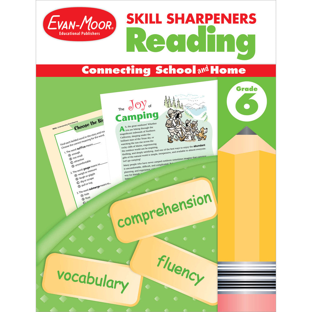 Skill Sharpeners: Reading Workbook Grade 6 Paperback