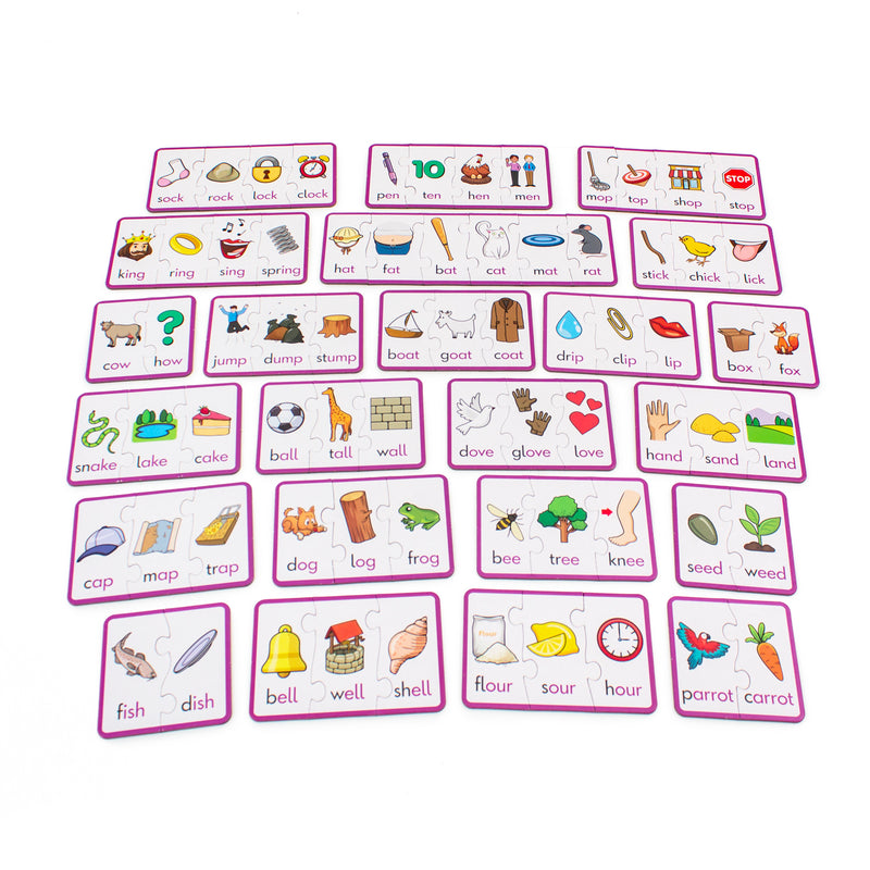 Puzzle: Rhyming, picture