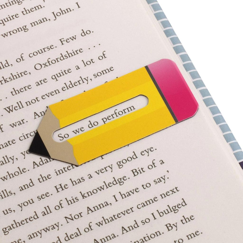 Linemarker Set of 2 Magnetic Bookmark - Pencils