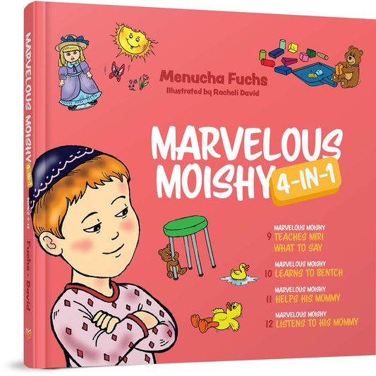 Marvelous Moishy 4 in 1 (books 9-12)