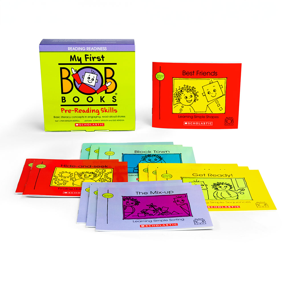 My First Bob Books: Pre-Reading Skills Box Set