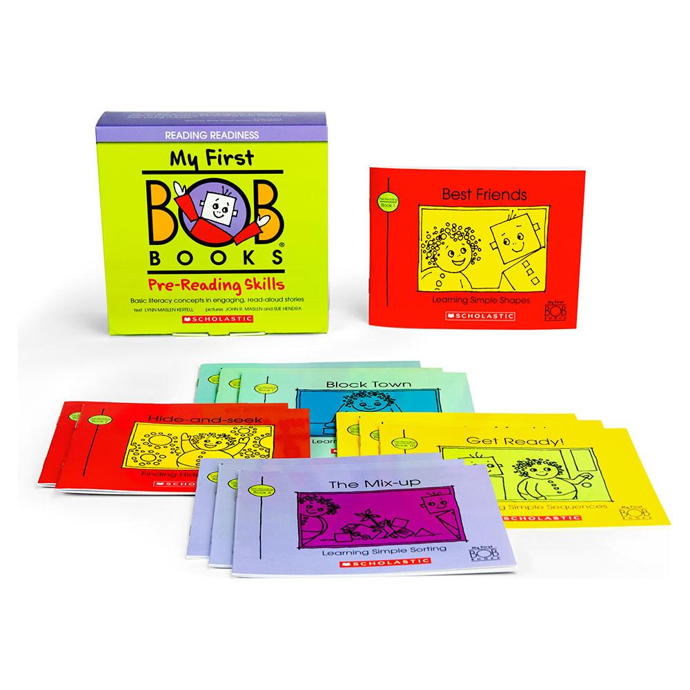 My First Bob Books: Pre-Reading Skills Box Set