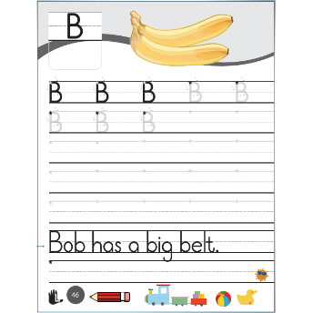 My Handwriting Book - Level A