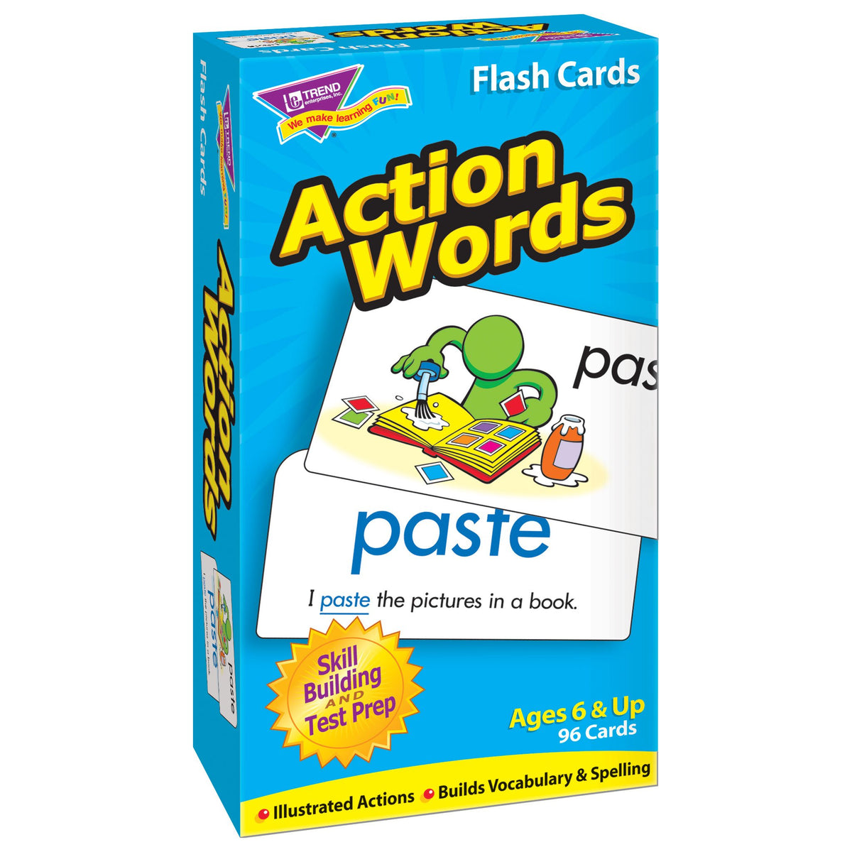 Flash Cards: Action Words, pictures