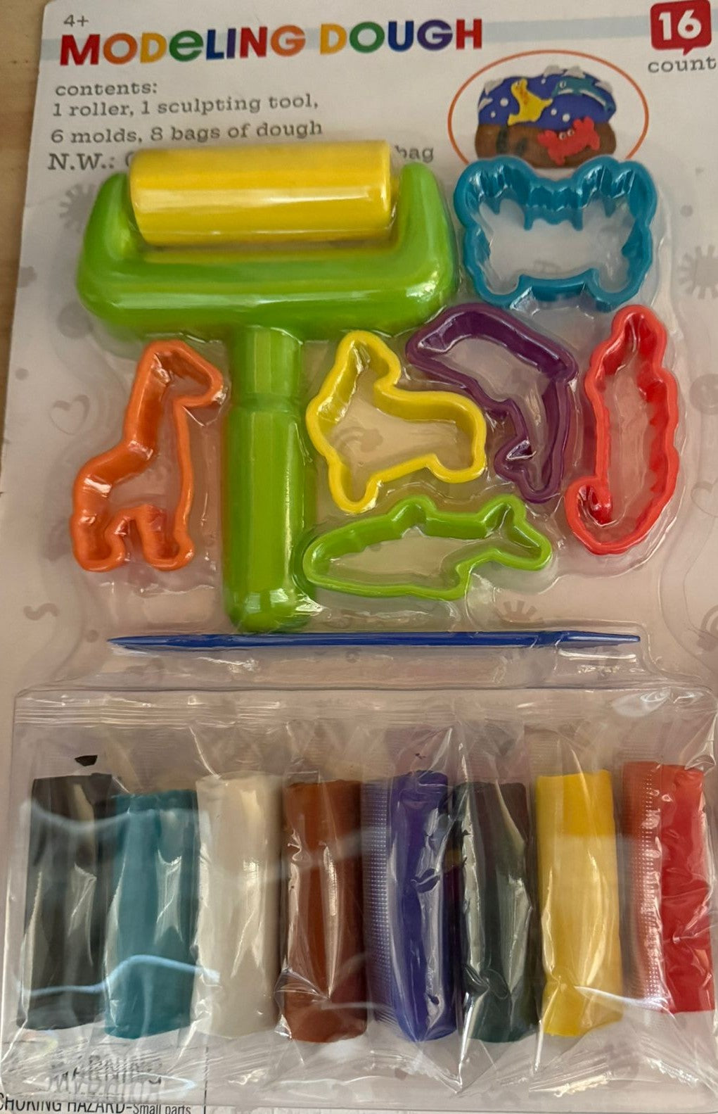 modeling dough ankyo 16 count