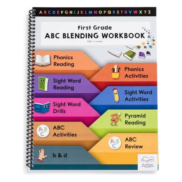 First Grade ABC Blending Workbook- ABC In Order - Teacher's Edition