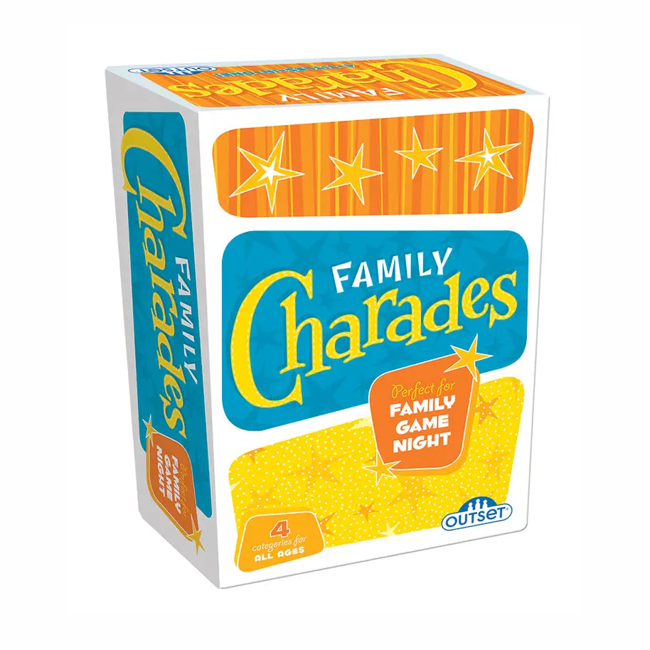 Family Charades Retro Design
