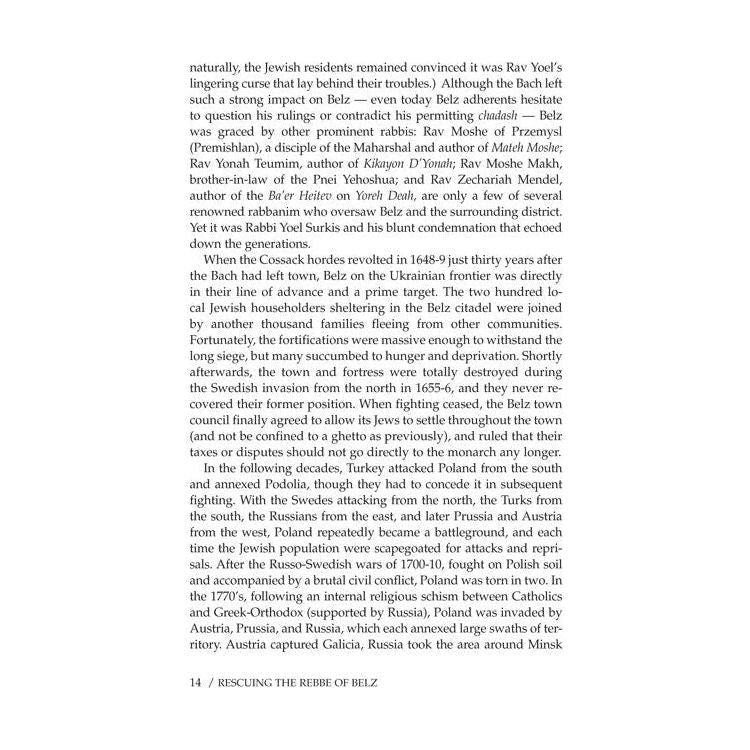 Rescuing the Rebbe of Belz