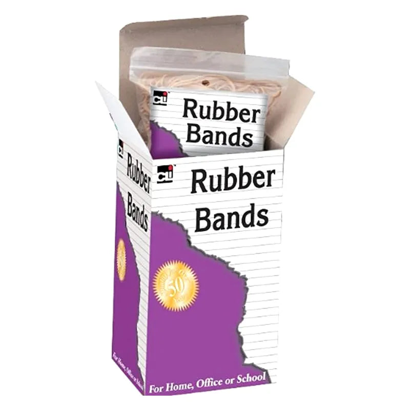 Charles Leonard Superior Quality Rubber Band Beige 5" x 0.625"