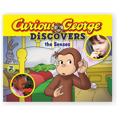 Curious George Discovers the Senses (science storybook)-PB