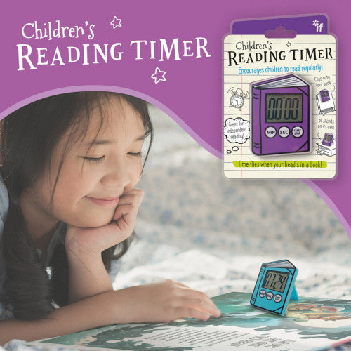 Children's Reading Timer - Purple