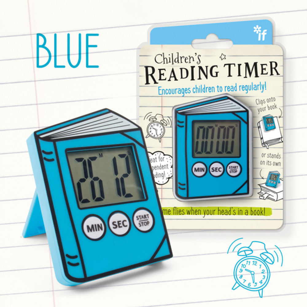 BLUE - CHILDREN'S READING TIMER