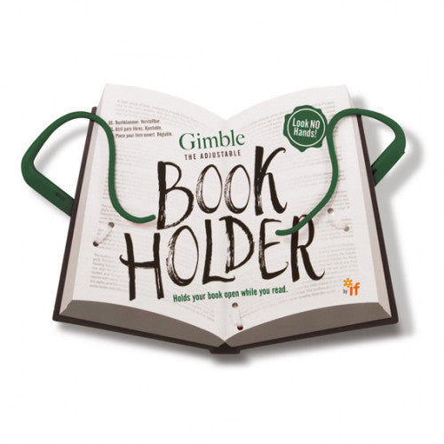 Gimble Adjustable Book Holder - Forest Green