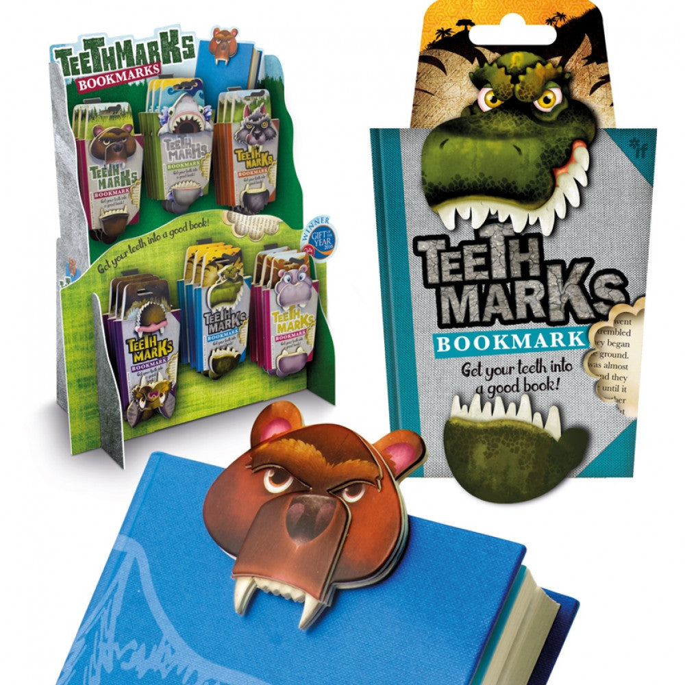 TEETHMARKS BOOKMARKS - BAT