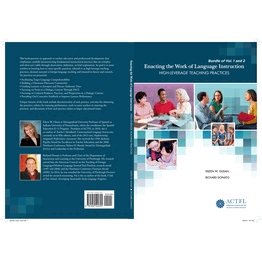 Enacting the Work of Language Instruction Bundle (Vol 1, Vol 2)