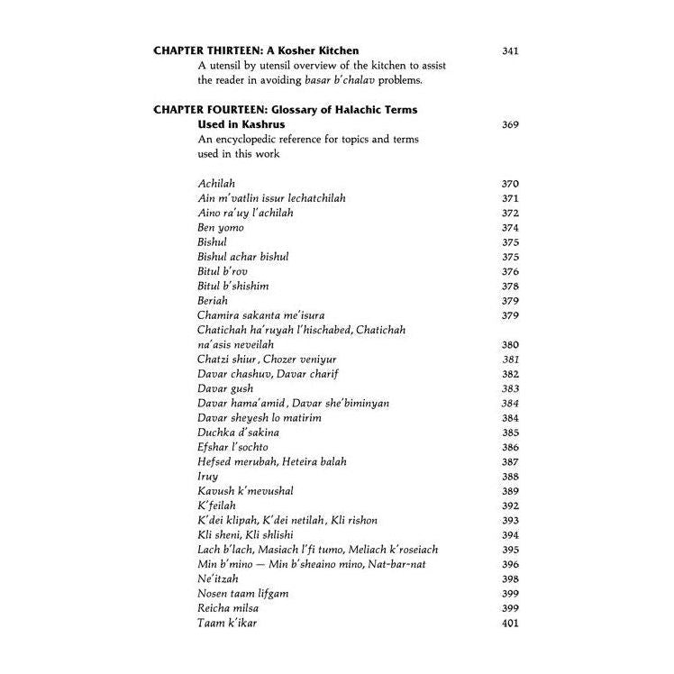The Laws Of Kashrus