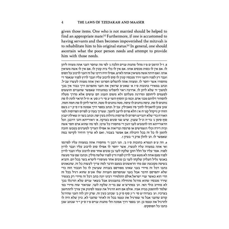 The Laws of Tzedakah and Maaser