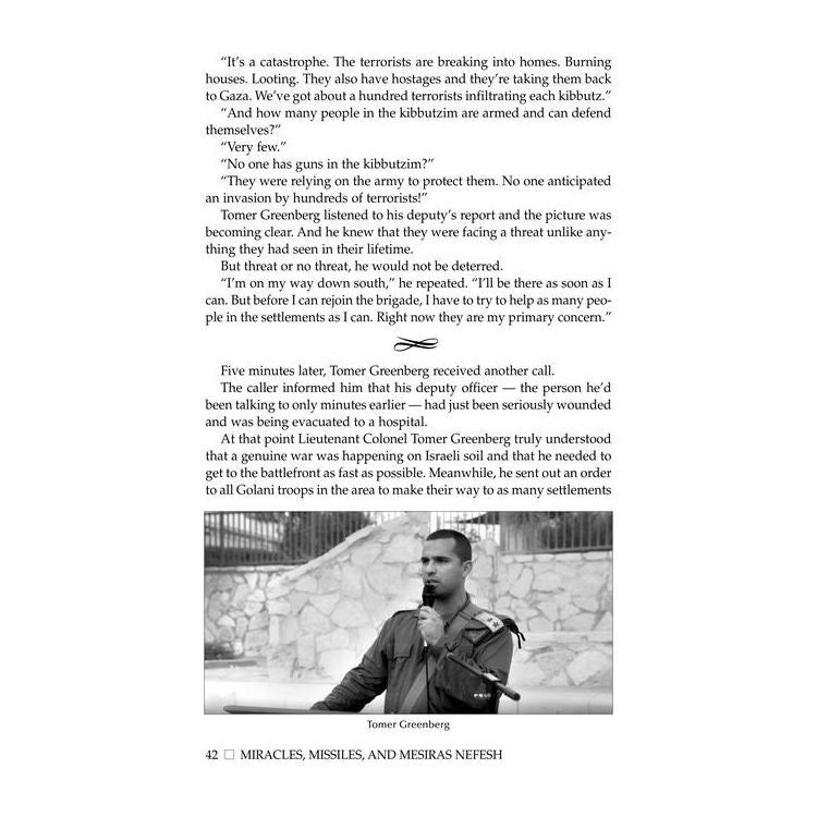 Miracles, Missiles and Mesiras Nefesh