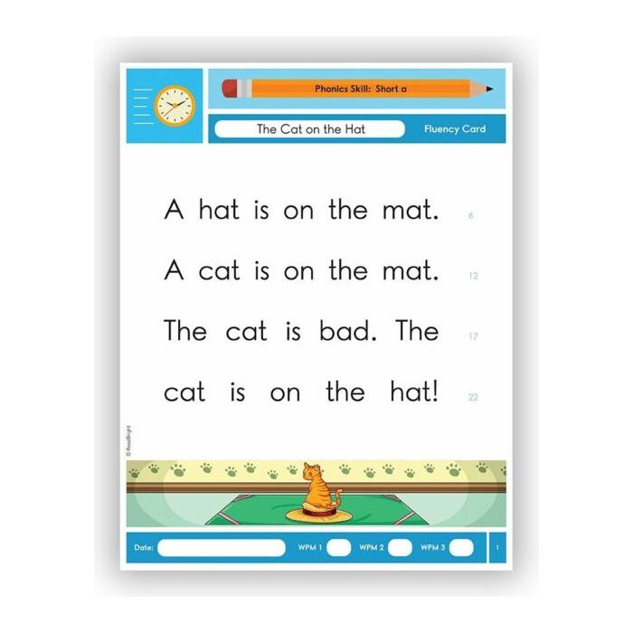 My Reading Fluency Booklet - All levels
