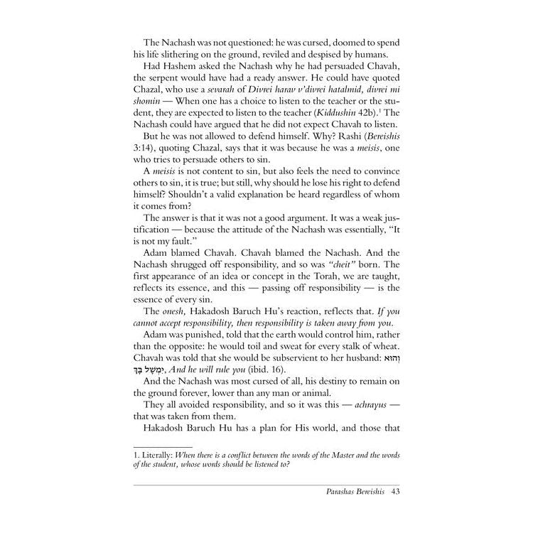 Rav Yaakov Bender on Chumash