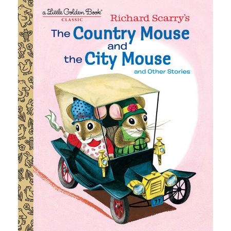 Richard Scarry's The Country Mouse and the City Mouse - Hardcover