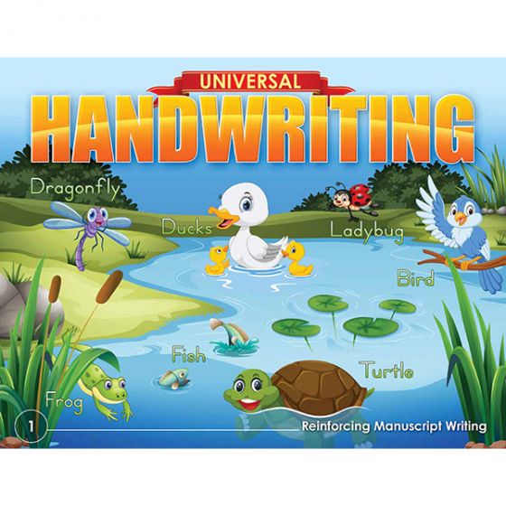 Universal Handwriting: Reinforcing Manuscript Writing (Grade 1)