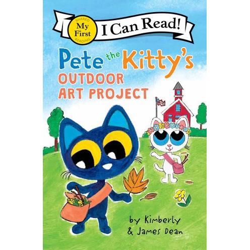 Pete the Kitty's Outdoor Art Project