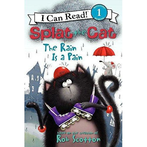 Splat The Cat: The Rain Is A Pain - 9780062090188 - Harper Collins - Menucha Classroom Solutions