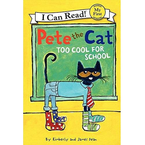 Pete The Cat: Too Cool For School - 9780062110763 - Harper Collins - Menucha Classroom Solutions