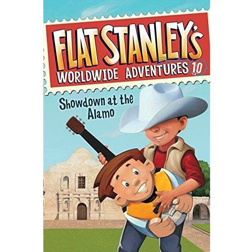 Flat Stanleys Worldwide Adventures: #10 Showdown At The Alamo - 9780062189882 - Harper Collins - Menucha Classroom Solutions