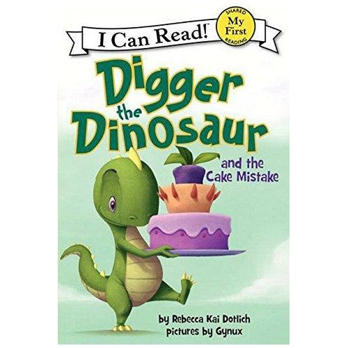 Digger The Dinosaur: And The Cake Mistake - 9780062222237 - Harper Collins - Menucha Classroom Solutions