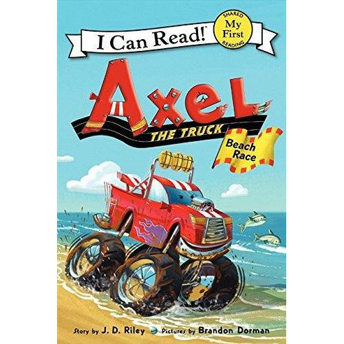 Axel The Truck: Beach Race - 9780062222305 - Harper Collins - Menucha Classroom Solutions
