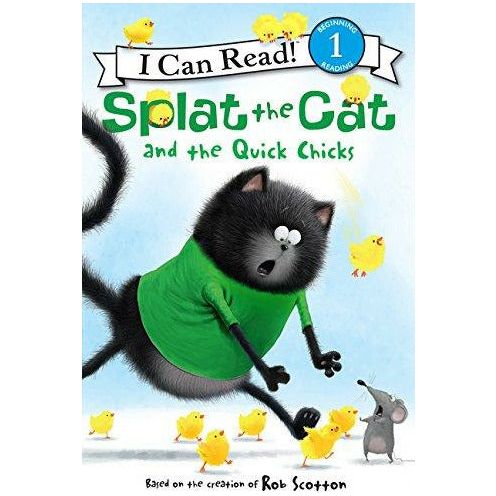 Splat The Cat: And The Quick Chicks - 9780062294241 - Harper Collins - Menucha Classroom Solutions