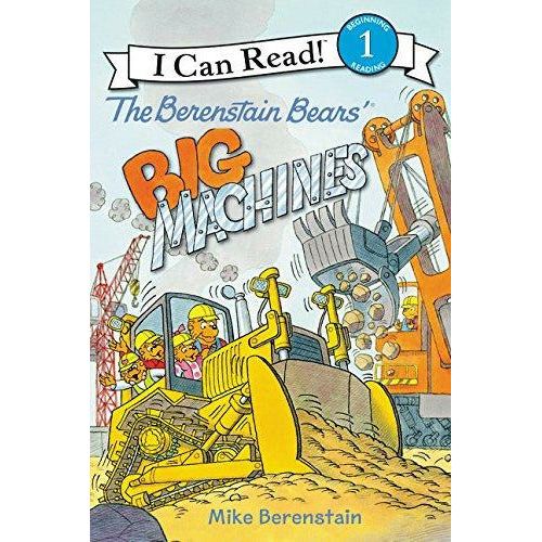 Berenstain Bears: The Berenstain Bears Big Machines - 9780062350398 - Harper Collins - Menucha Classroom Solutions