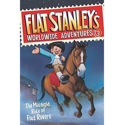 Flat Stanleys Worldwide Adventures: #13 The Midnight Ride Of Flat Revere - 9780062366030 - Harper Collins - Menucha Classroom Solutions