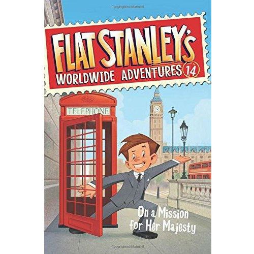Flat Stanleys Worldwide Adventures: #14 On A Mission For Her Majesty - 9780062366061 - Harper Collins - Menucha Classroom Solutions