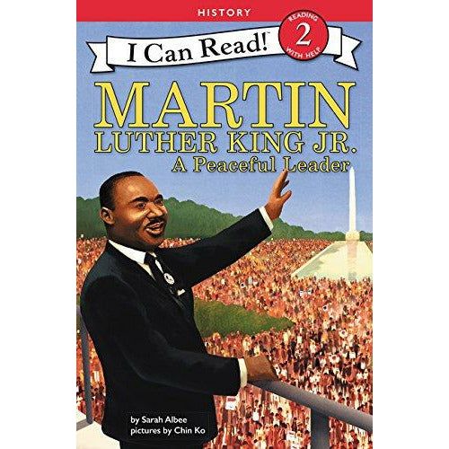 Martin Luther King Jr.: A Peaceful Leader - 9780062432759 - Harper Collins - Menucha Classroom Solutions