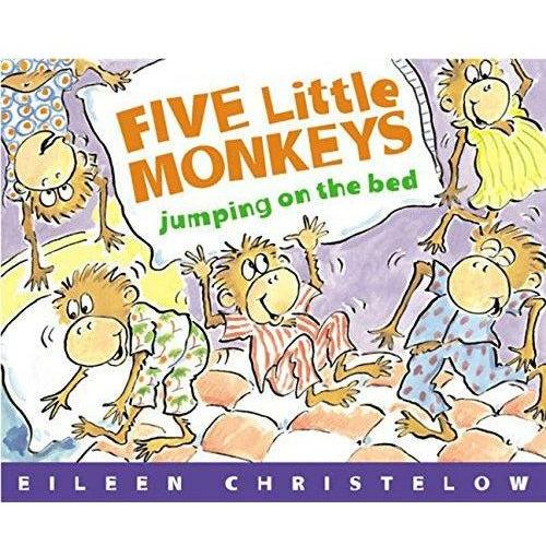 Five Little Monkeys Jumping On The Bed - 9780395557013 - Hmh - Menucha Classroom Solutions