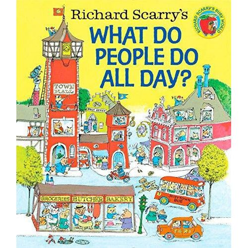 Richard Scarrys What Do People Do All Day - 9780553520590 - Penguin Random House - Menucha Classroom Solutions