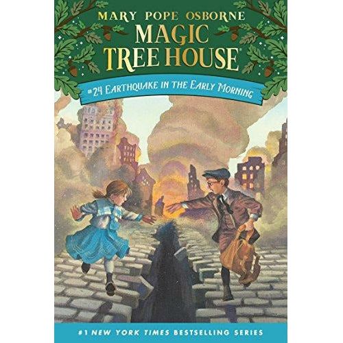 Magic Tree House: #24 Earthquake In The Early Morning - 9780679890706 - Penguin Random House - Menucha Classroom Solutions