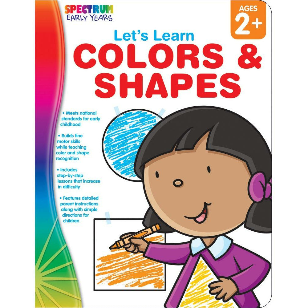 Spectrum Let’s Learn Colors & Shapes Ages 2+
