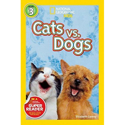 Nat Geo: Cats Vs Dogs - 9781426307553 - Penguin Random House - Menucha Classroom Solutions