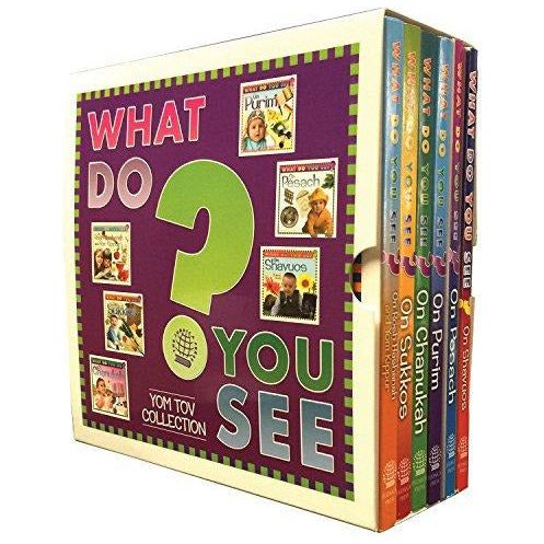 What Do You See Yom Tov Collection 6V - 9781607632078 - Judaica Press - Menucha Classroom Solutions