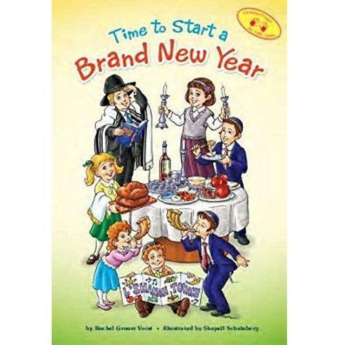 Time To Start A Brand New Year - 9781929628537 - Hachai - Menucha Classroom Solutions