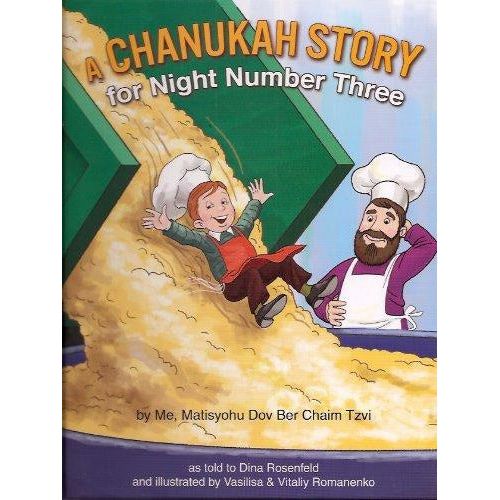 A Chanukah Story For Night Number Three - 9781929628544 - Hachai - Menucha Classroom Solutions