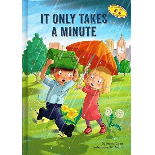 It Only Takes A Minute - 9781945560026 - Hachai - Menucha Classroom Solutions