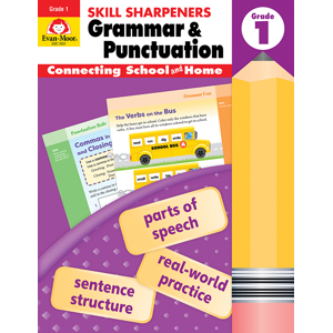 Skill Sharpeners: Grammar & Punctuation, Grade 1 - Activity Book